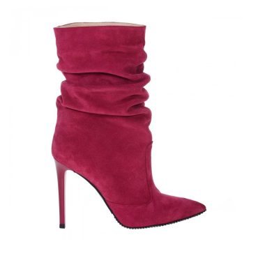 botine-stiletto-roz-magenta-piele-intoarsa-1